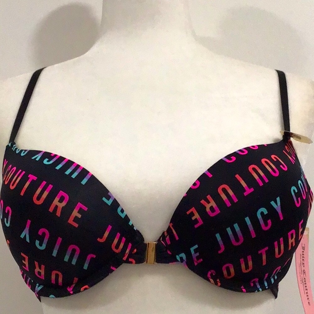 NWT Juicy Couture Intimates, Bra 36C with Sexy Extreme Push-up